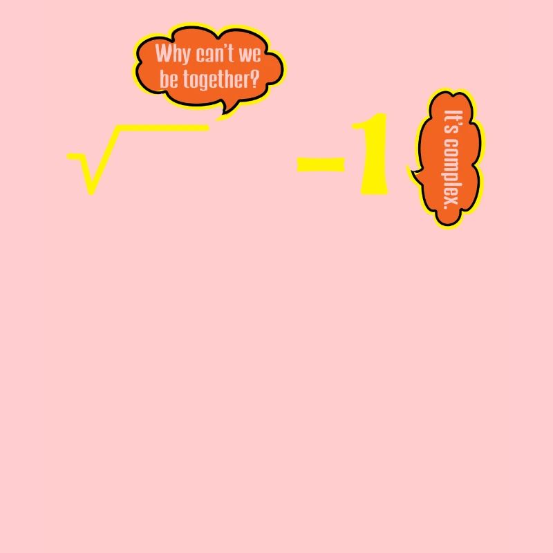 It's Complex Numbers Math Jokes Humor