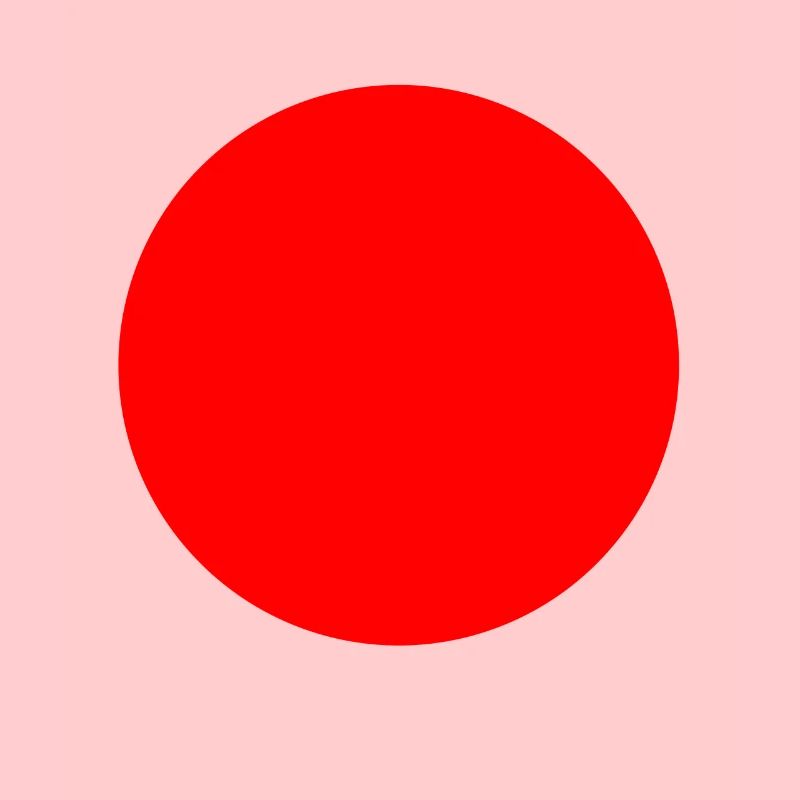 Red circle