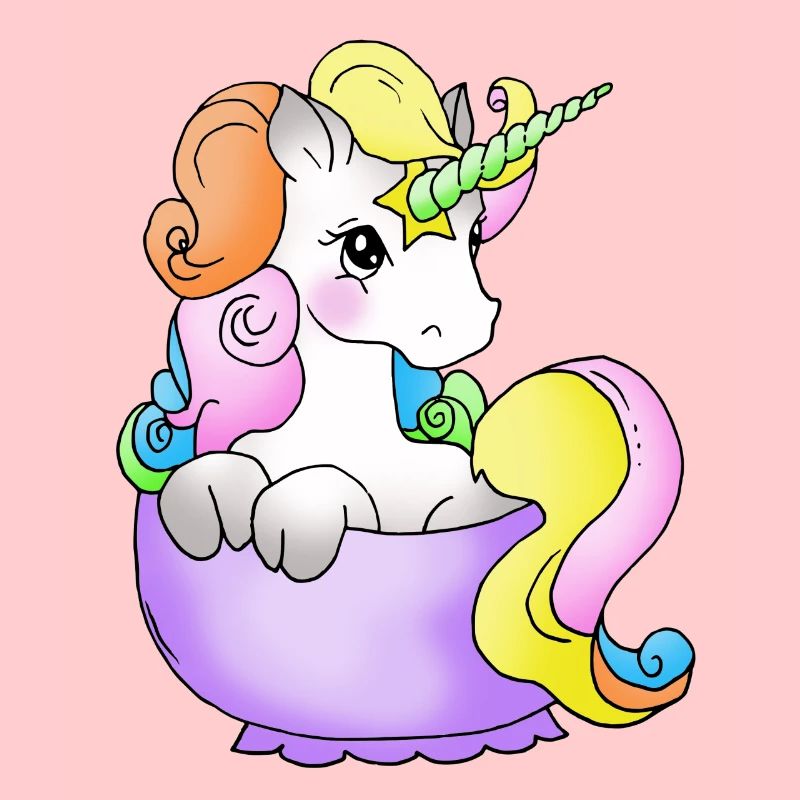 Licorne dans la tasse