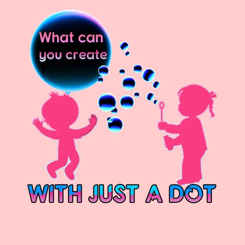 Create With Dot Kid Bubbles International Dot Day