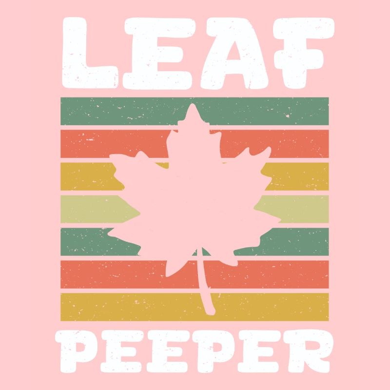 Leaf Peeper Rétro Vintage Feuillage Leaf Peeping
