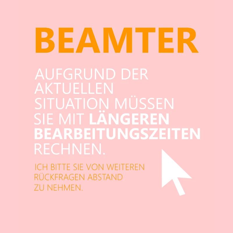 Beamter Spruch