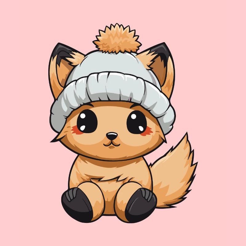 Eichhörnchen Winter Comic