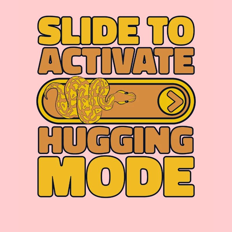 Slide To Activate Hugging Mode Python Banana Ball