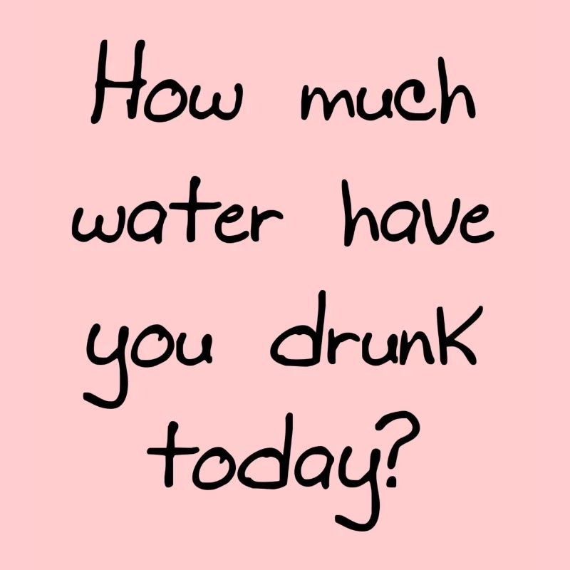 HOW MUCH WATER?