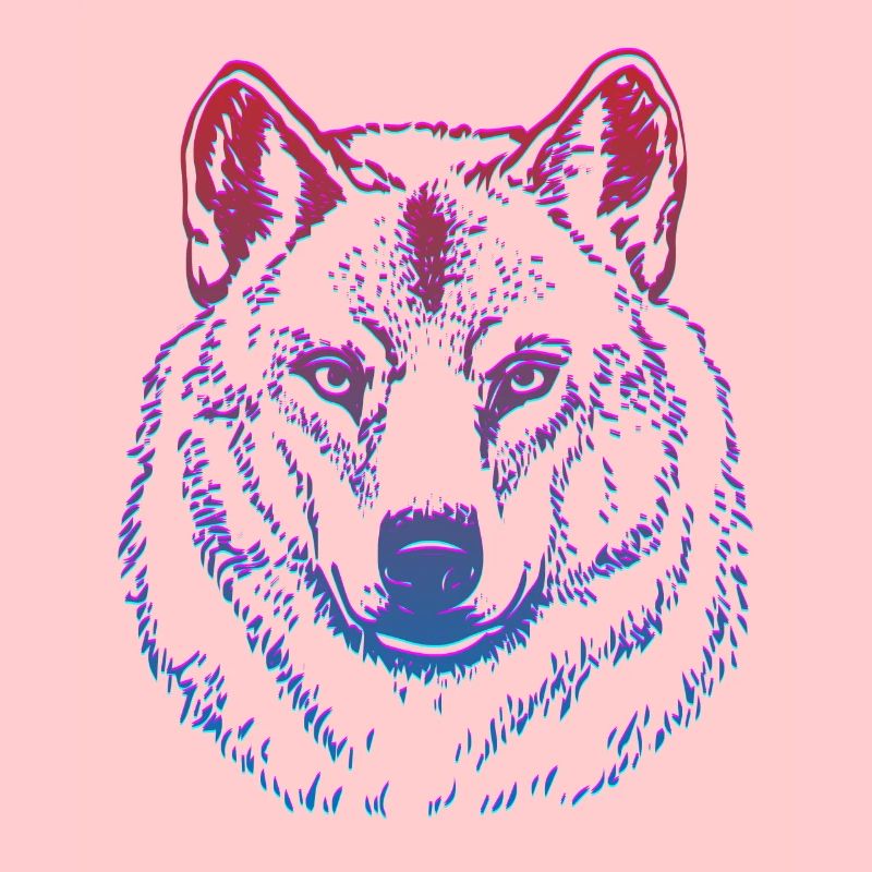 Wolf Head Graffiti