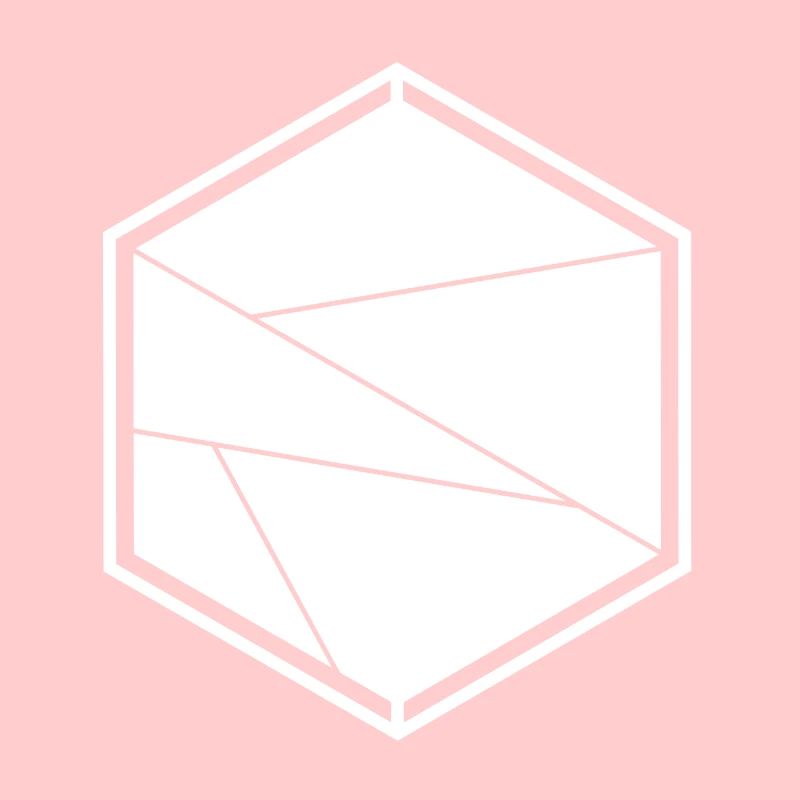 hexagone abstrait