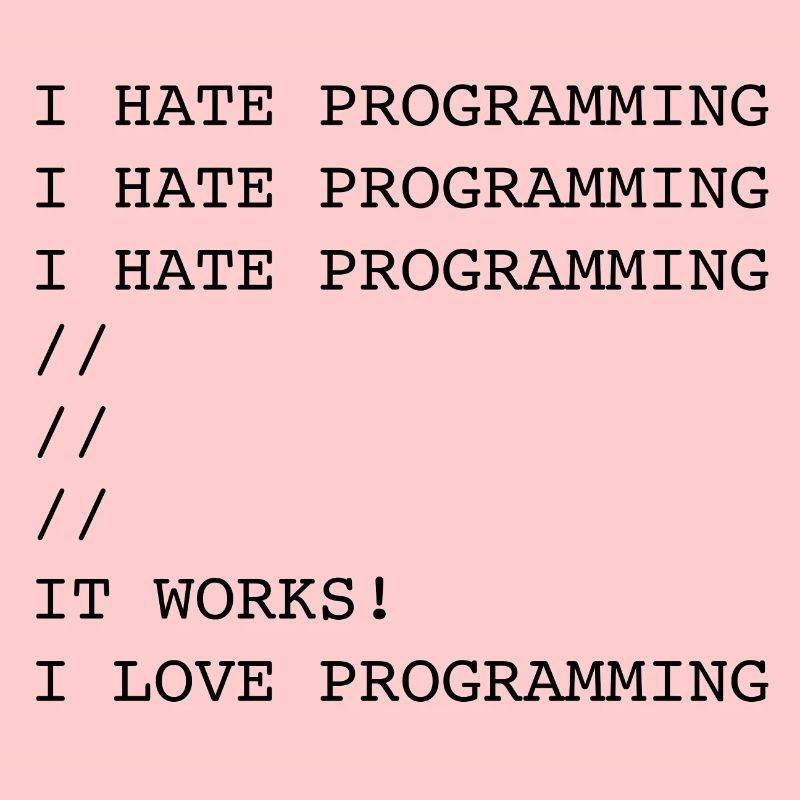 I Hate Programming