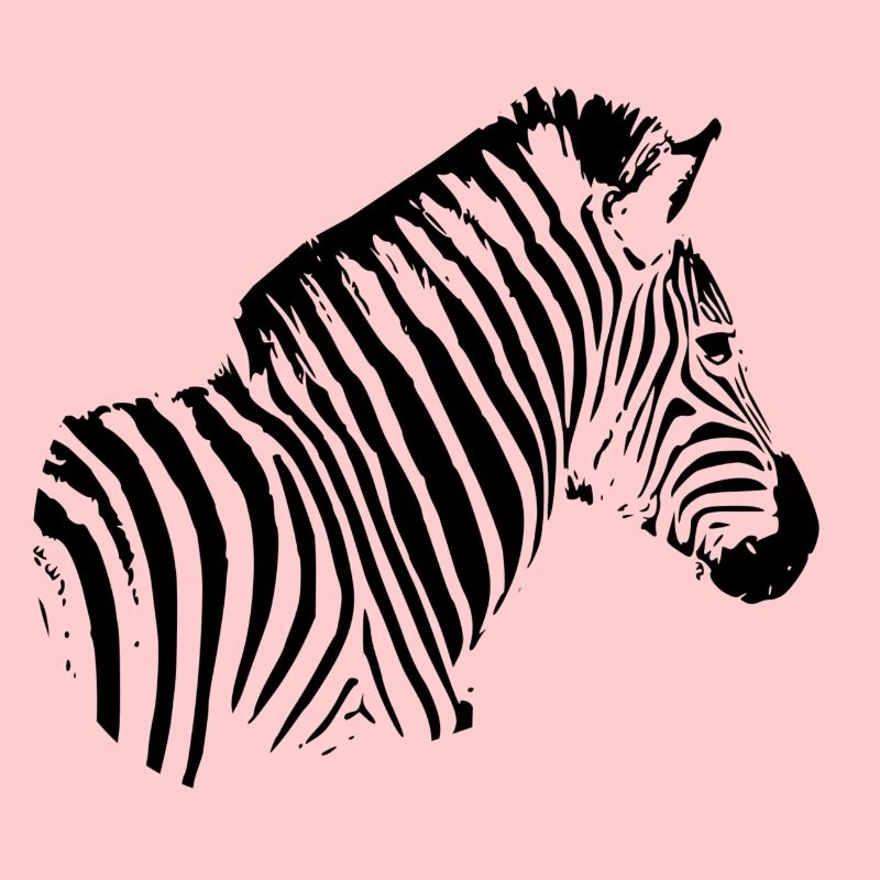 Zebra Sujet schwarz