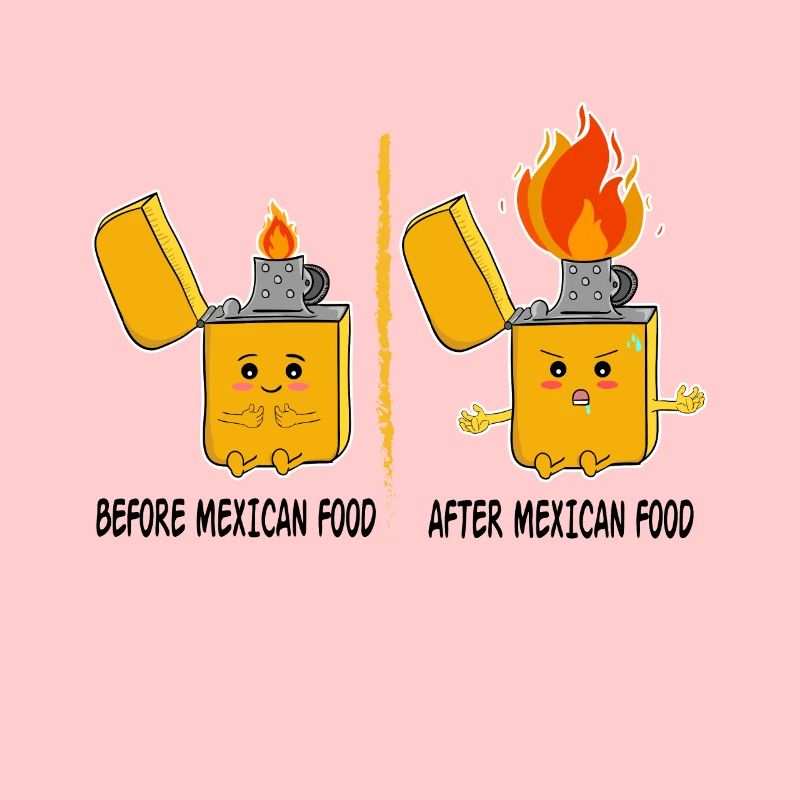 Lighter Gift Idea Mexico Sharp Food
