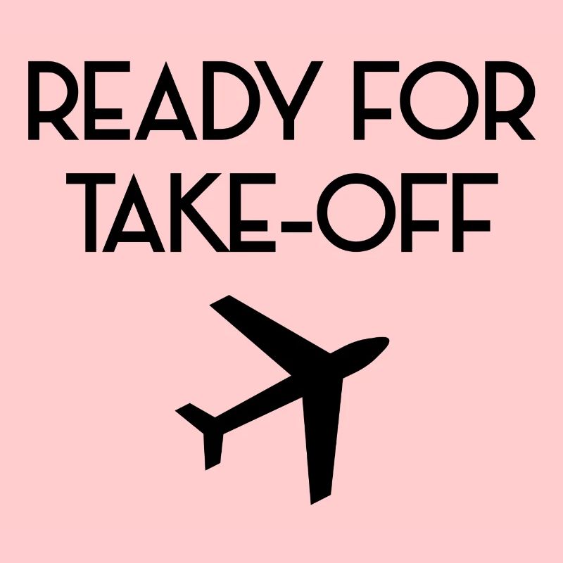 Ready for take off plane flight attendant