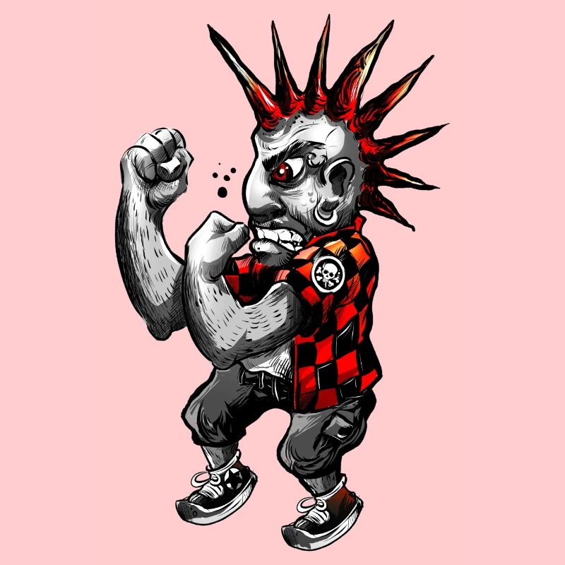 Punk se battre