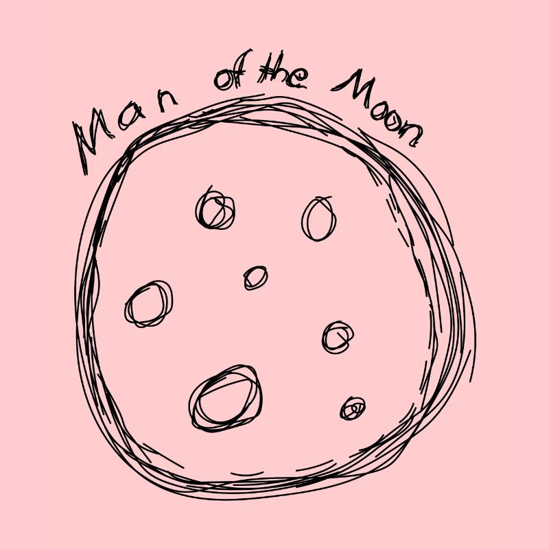 Mann vom Mond Geschenk Geschenkidee