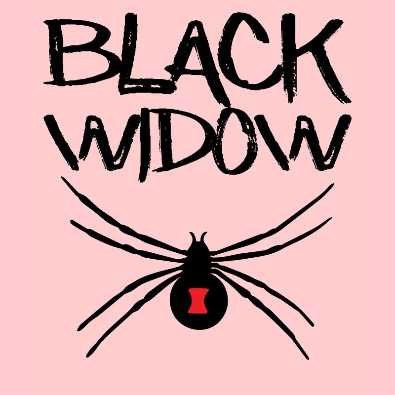 Black Widow Schwarze Witwe Spinne