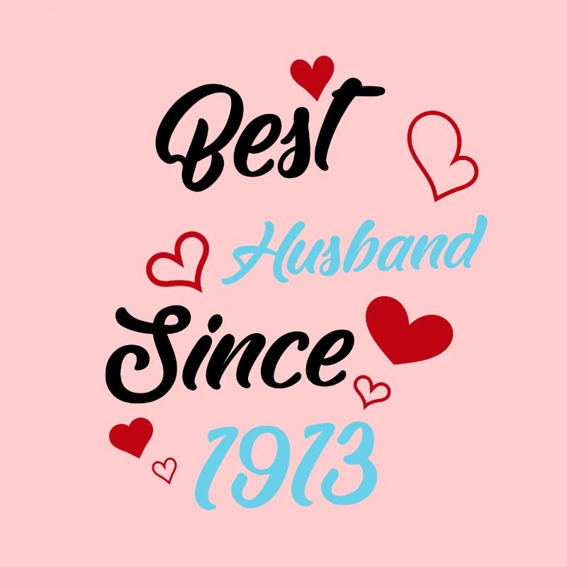 Bester Ehemann seit 1913 Hochzeit