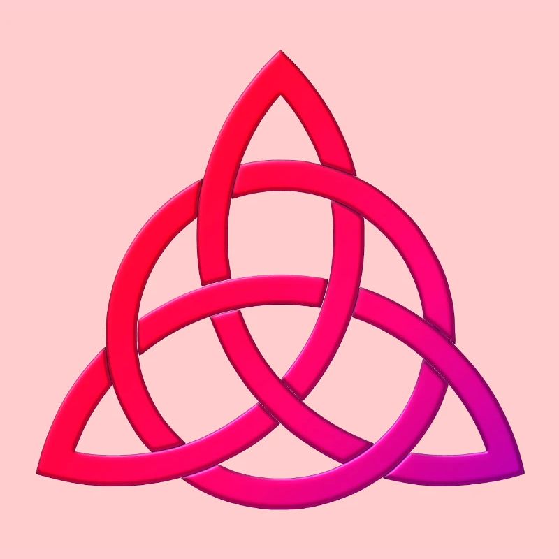 Triquetra with circle