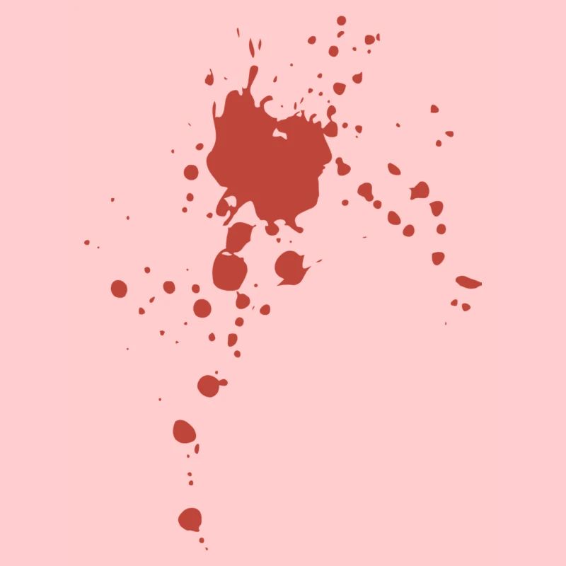 Blut Spritzer