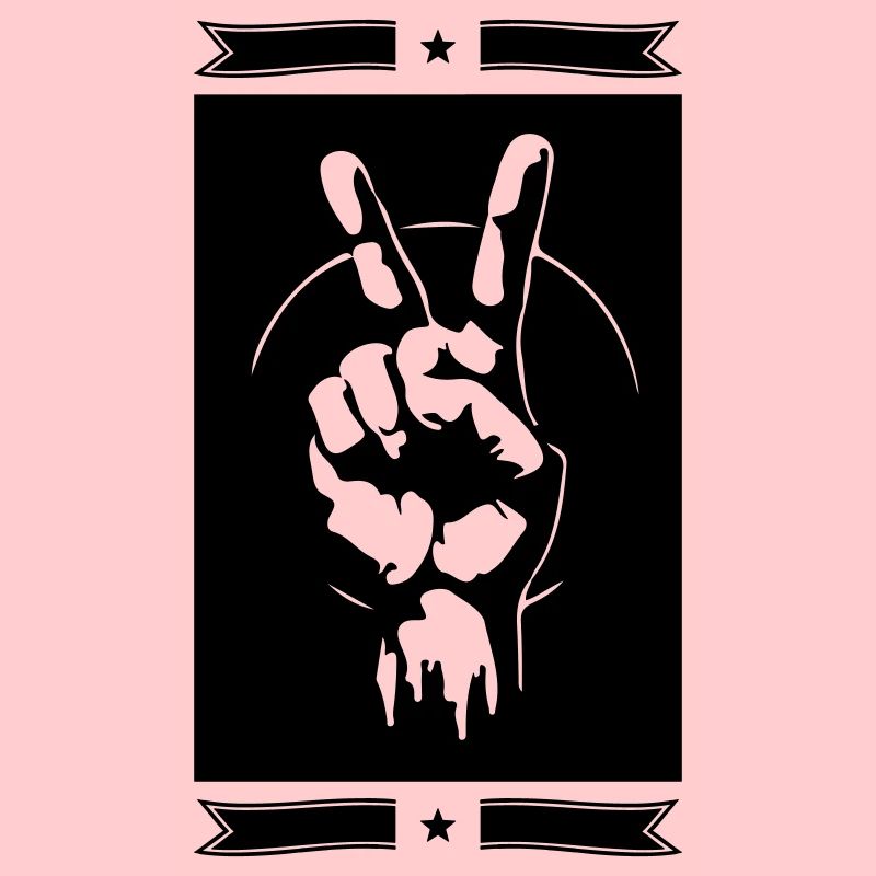 Frieden Hand Zeichen Peace