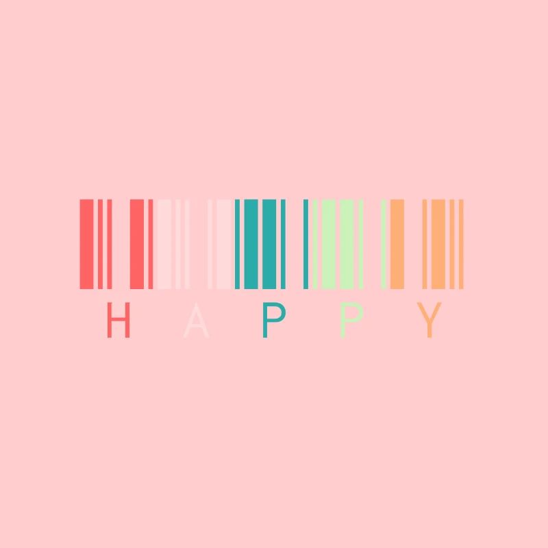 Code-barres « Happy »