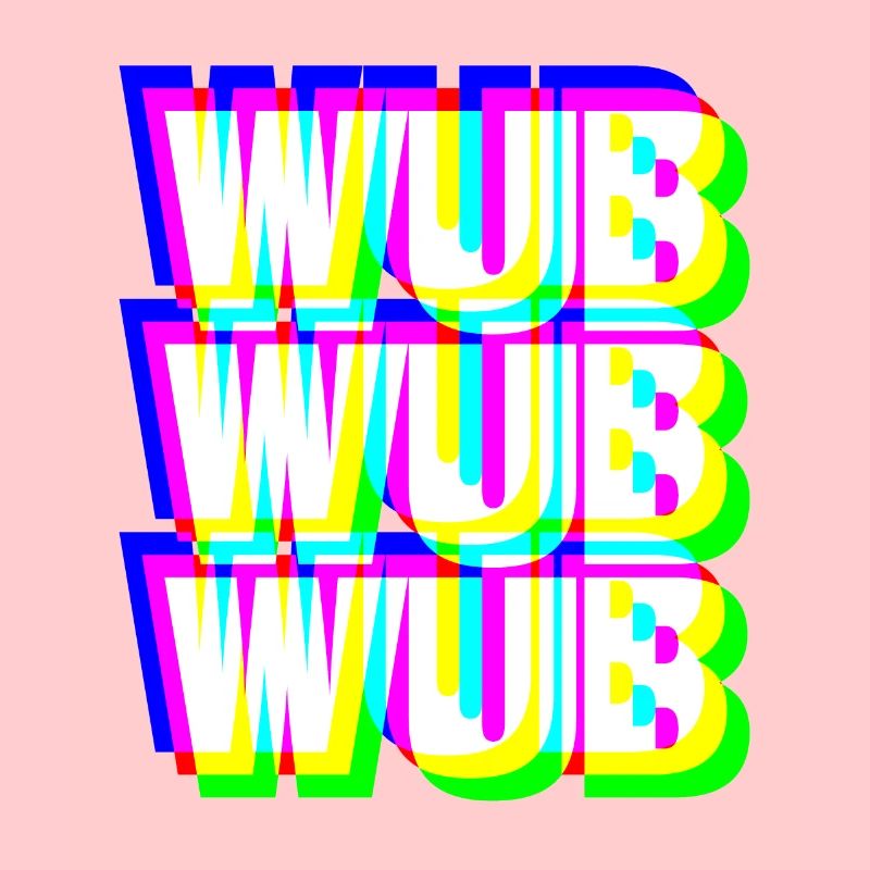 WUB WUB Dubstep Techno Rave Headbanger DJ Geschenk