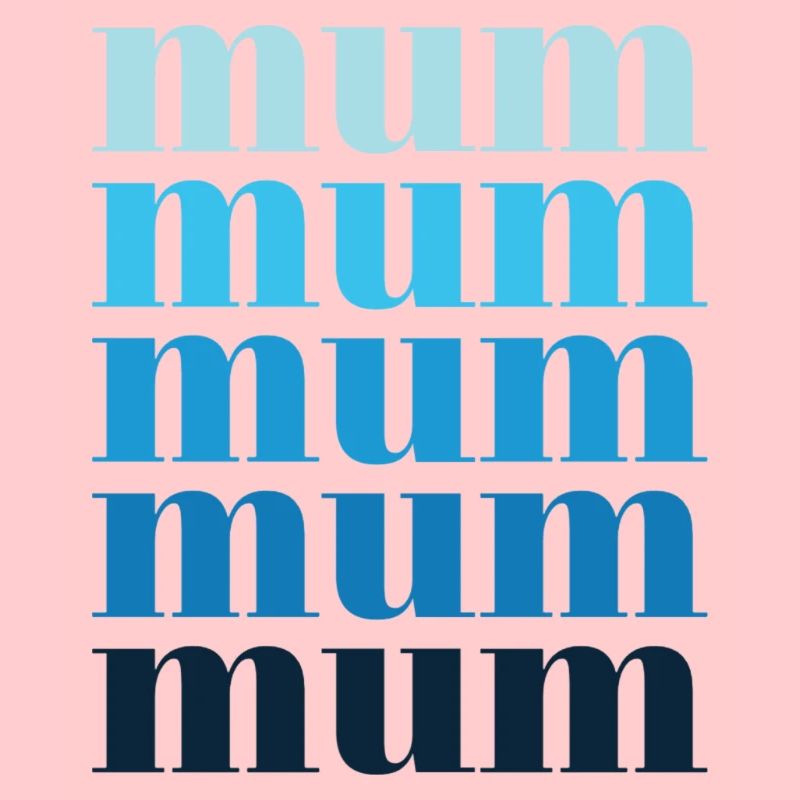 mum blue