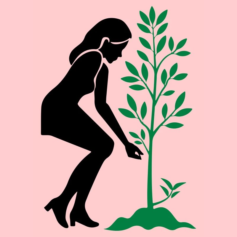 Einpflanzen Naturschutz Baum