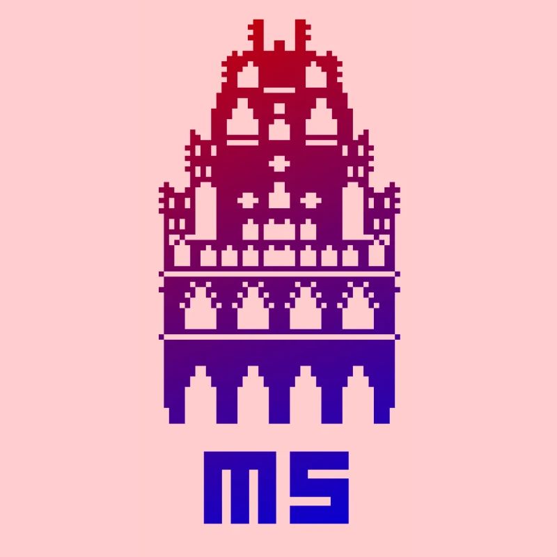 MS moderne Pixel Art