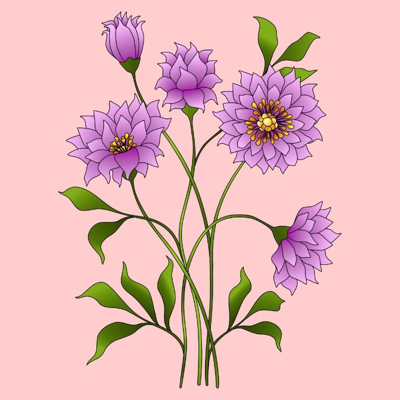 Bunte Blumen