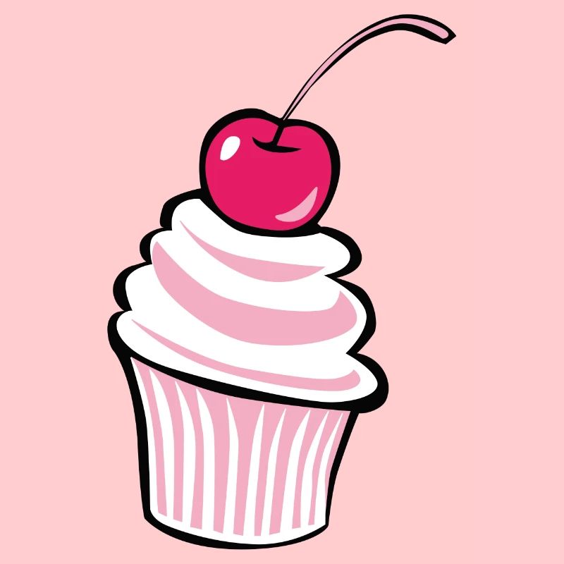 Kirsche Cupcake - Design!