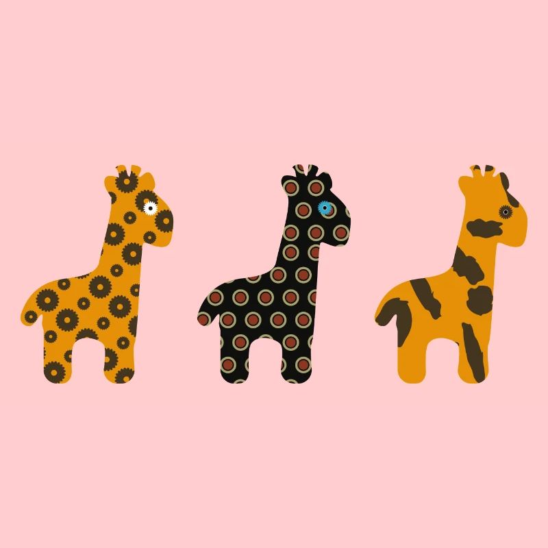 3 Girafes d'affilée