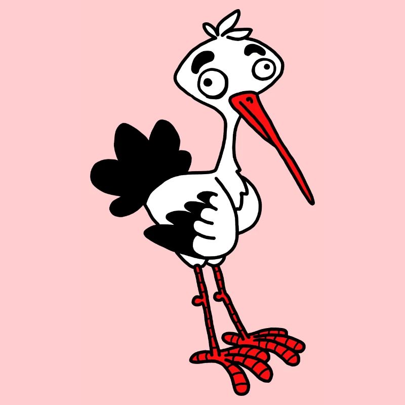 Stork by dodocomics