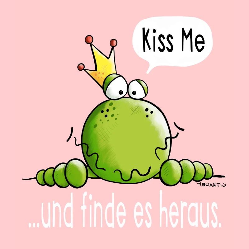 Küss mich oder finde es heraus - Frosch - Geschenk