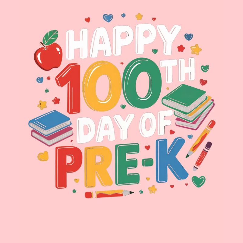 Fröhlicher 100. Tag Vorschule