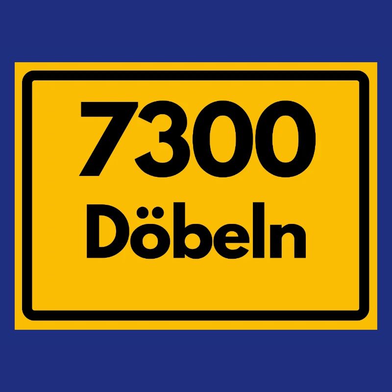 ANCIEN CODE POSTAL 7300 DÖBELN SAXE, DDR OSTALGIE