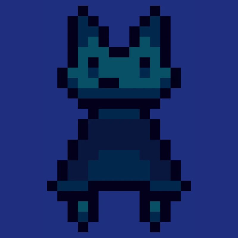 Pixel-Katze