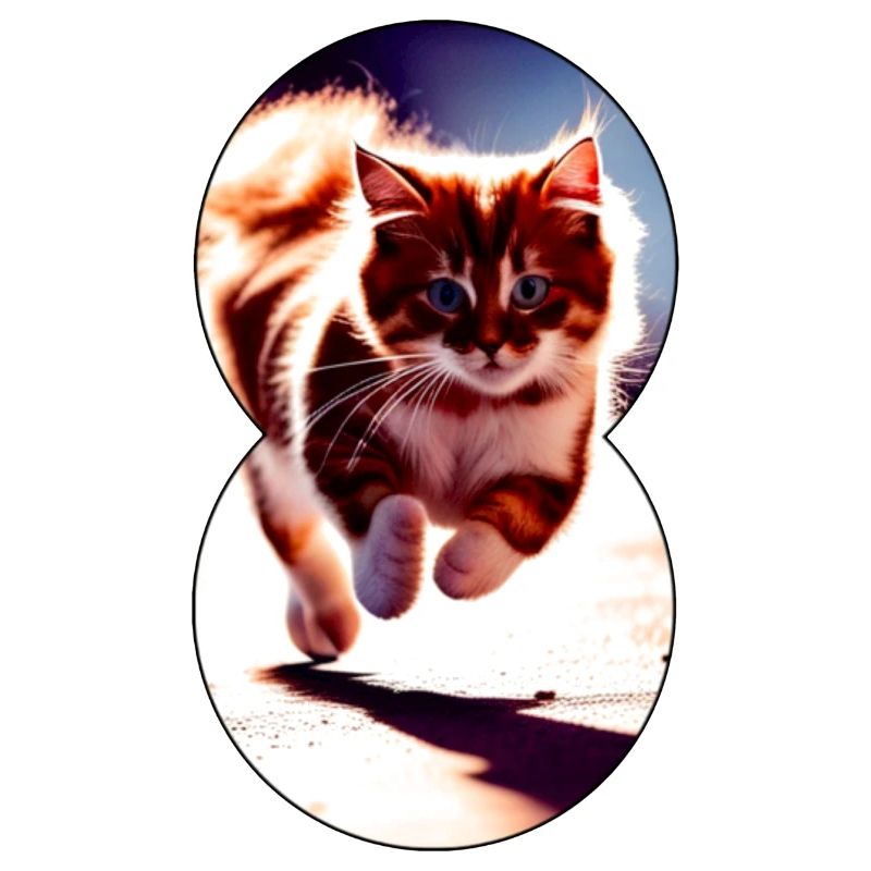 Running cat 8