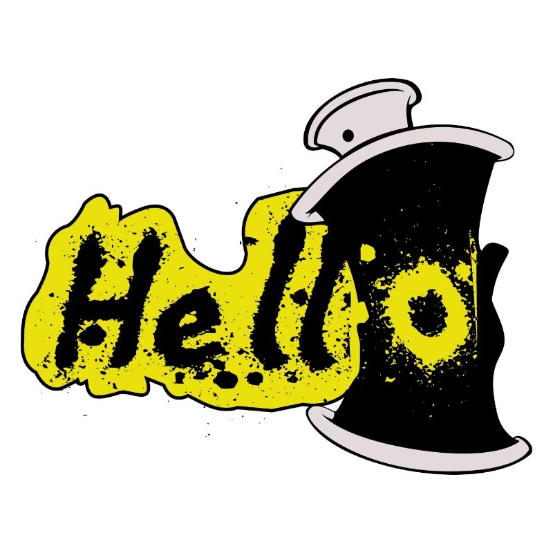 Hello Spray Effect