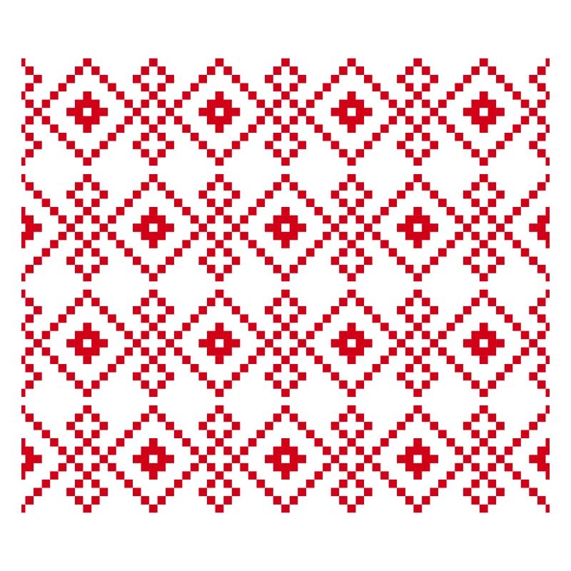Weihnachtlicher einfarbiger Pullover (rot)