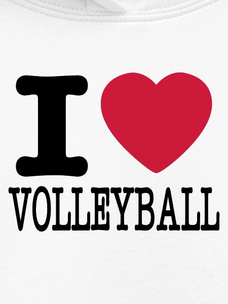 i love volleyball / ik hou van volleybal shirt