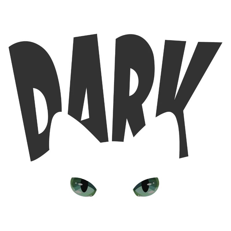 Le chat dans le noir