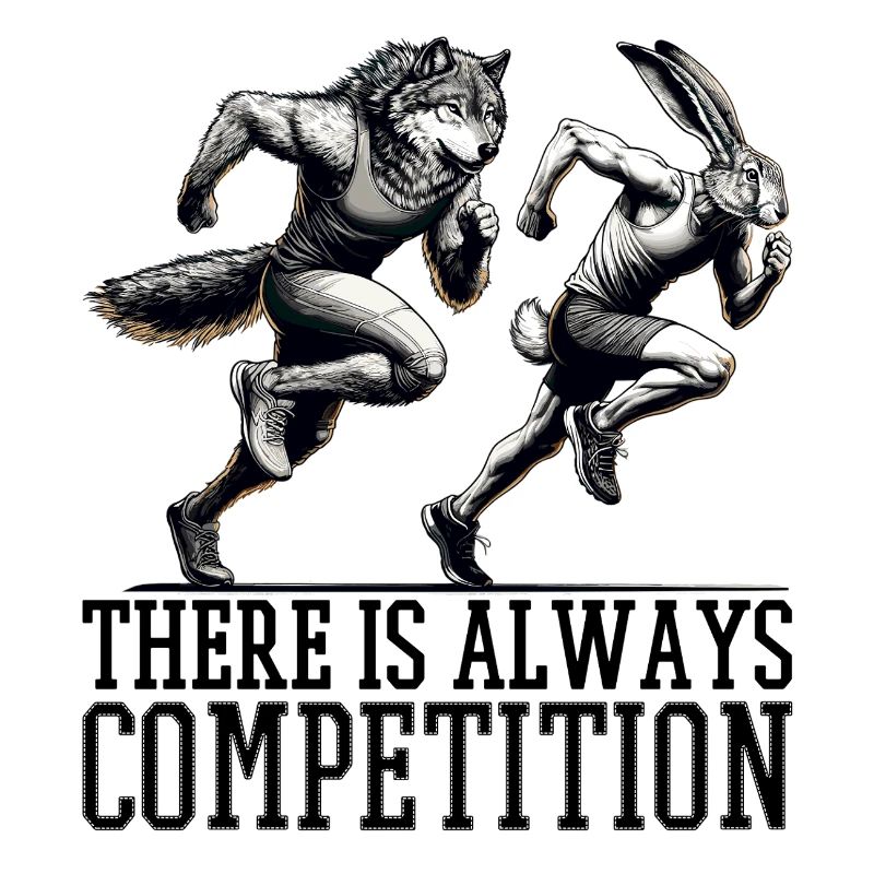 Competition Hare and Wolf Competition Gift