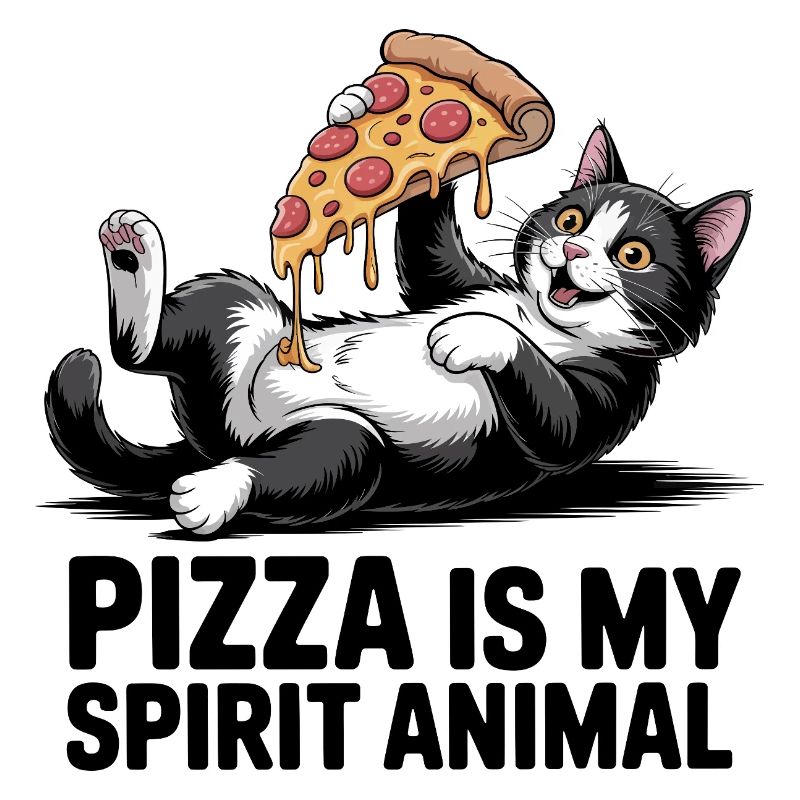 Chat à pizza