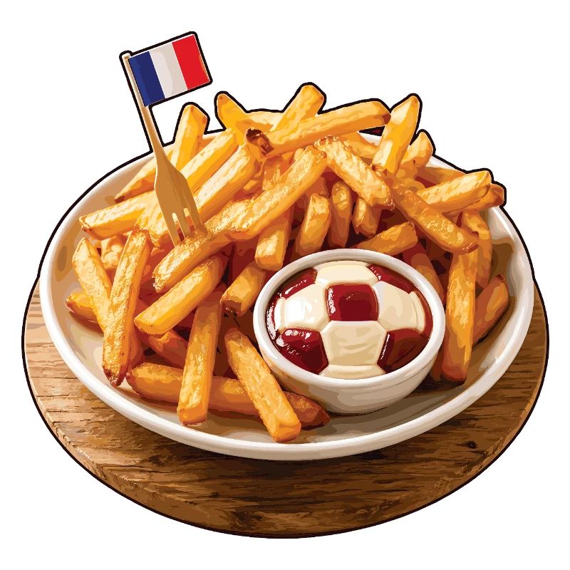 Frites foot et soirée de match