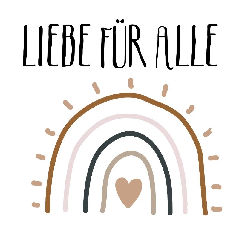 Love for All, Rainbow, Boho Style, Peace