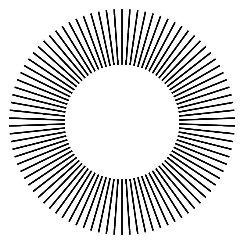 lines circle composition design