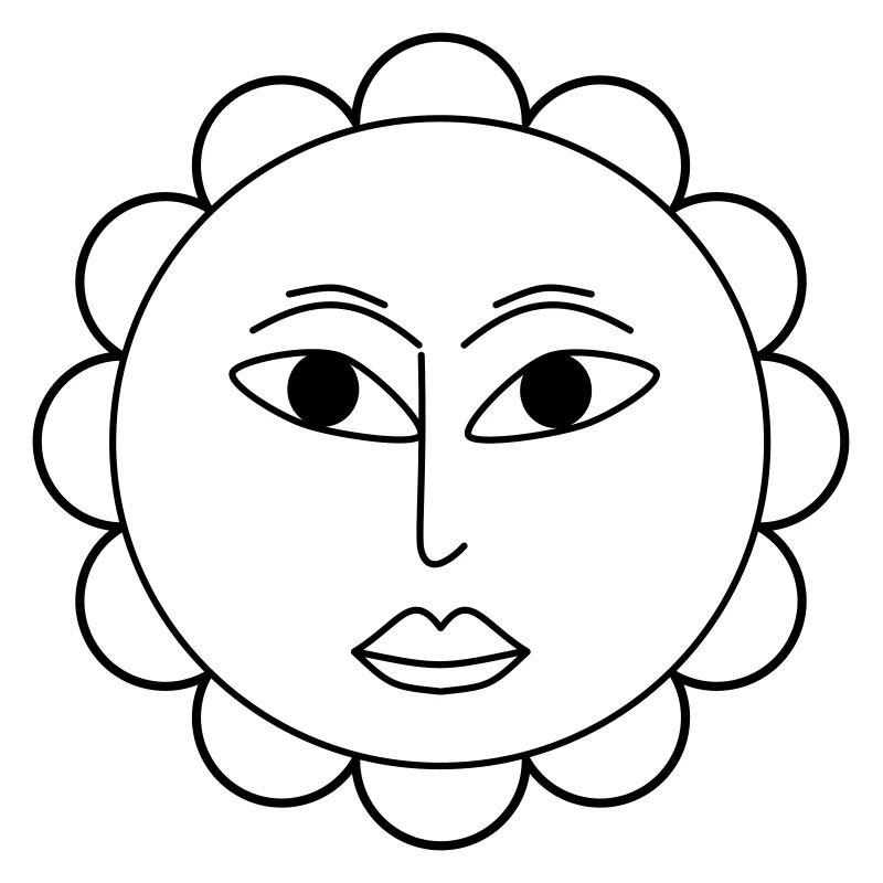 Schlichte Blume