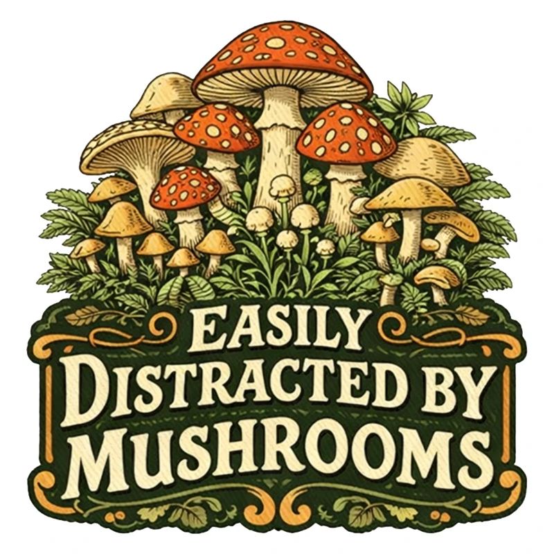 Easily Distracted by Mushrooms