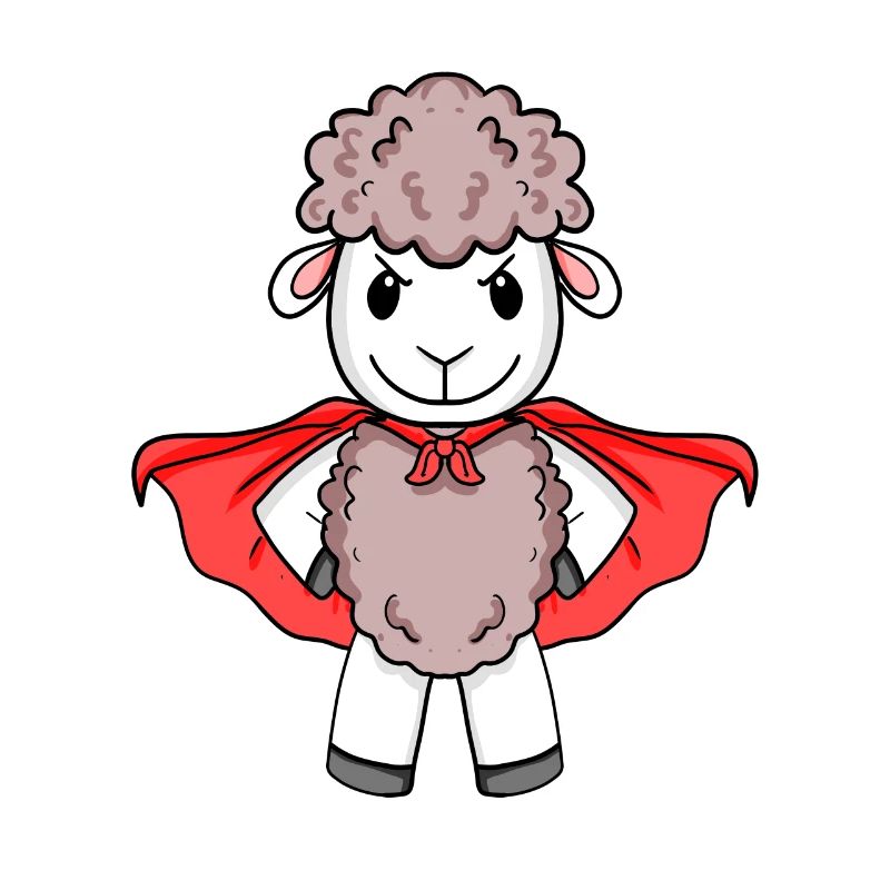 Sheep Superhero