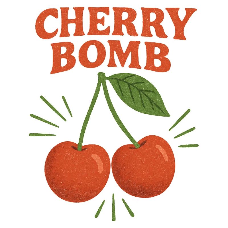 Conception graphique Cherry Bomb