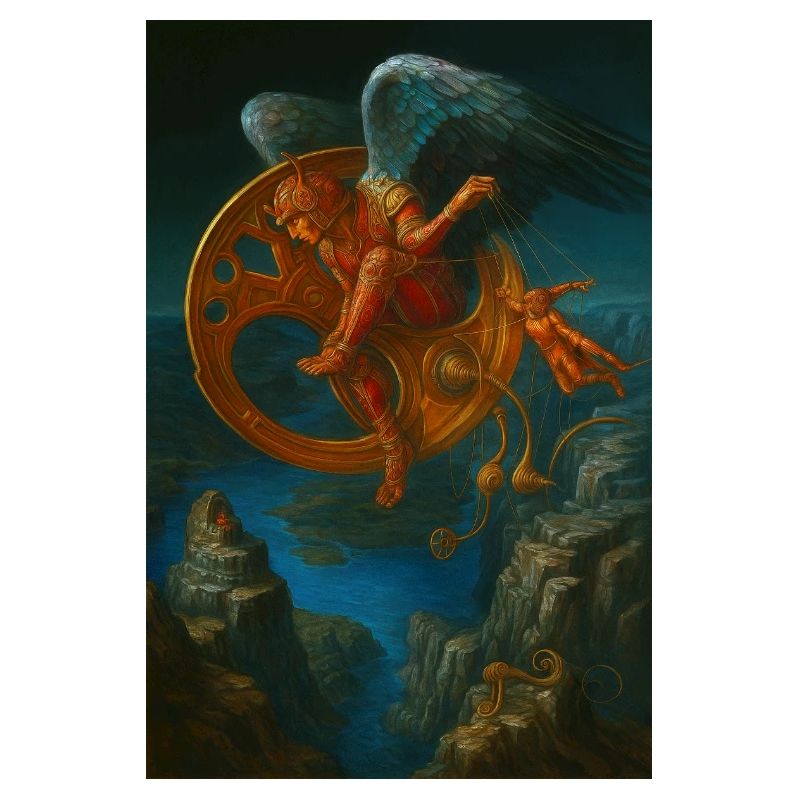 Fantasy Mechanical Flying Creature Design